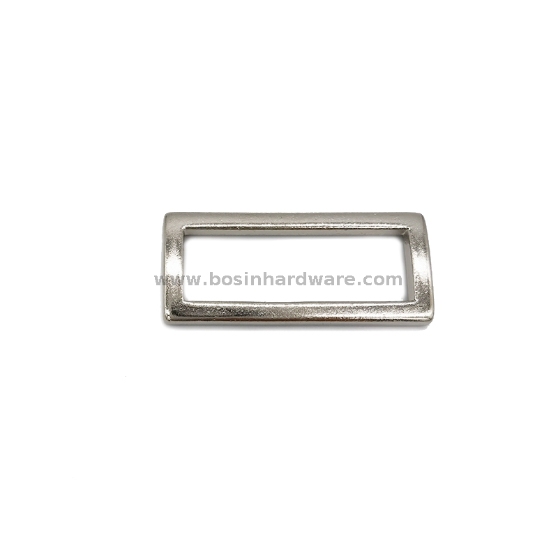Metal Silver Rectangular Rings for Bag Belt Strap Buy rectangle loop